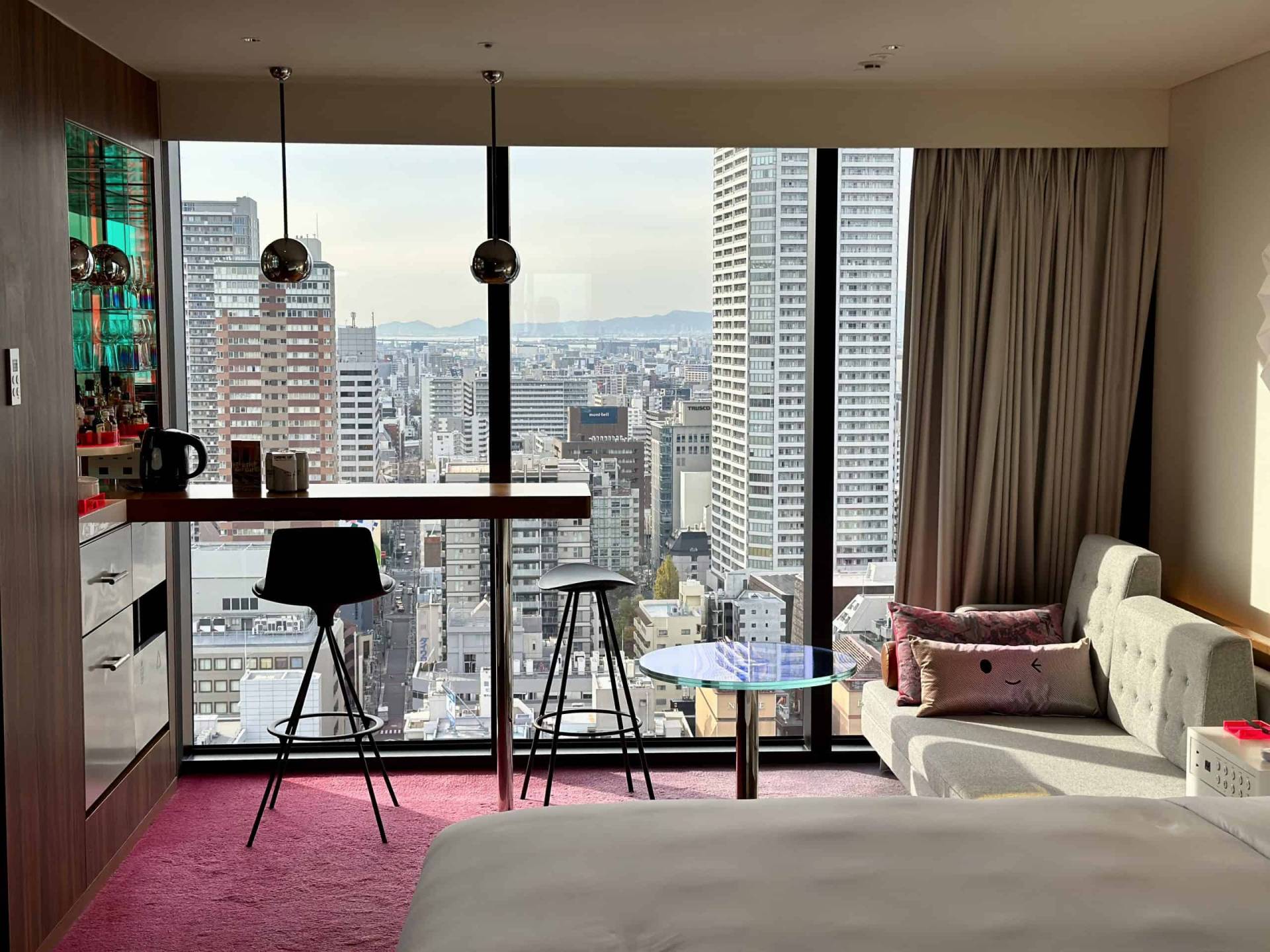 The Wonderful Guest Room Suite at W Osaka