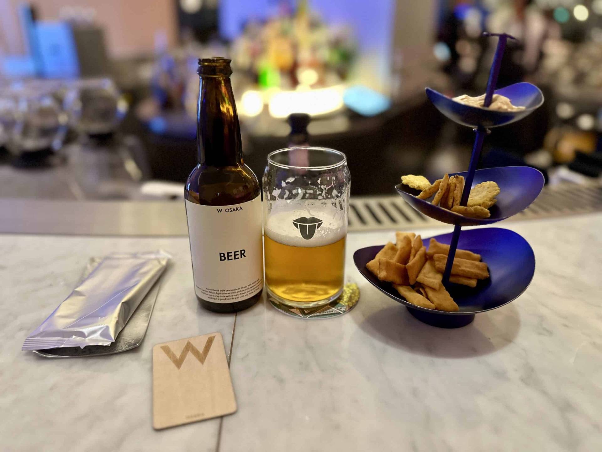 Enjoying the W hotel branded black bathrobe. It was very comfortable!