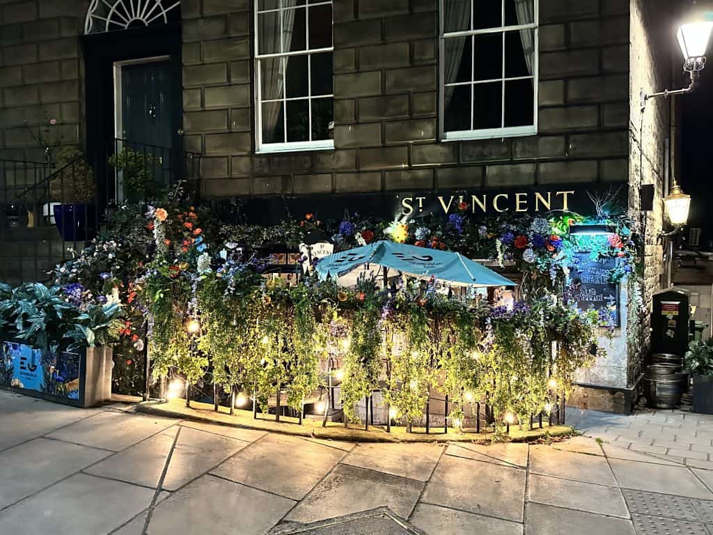 St. Vincent Bar AKA "The Vinnie" in Edinburgh, Scotland.