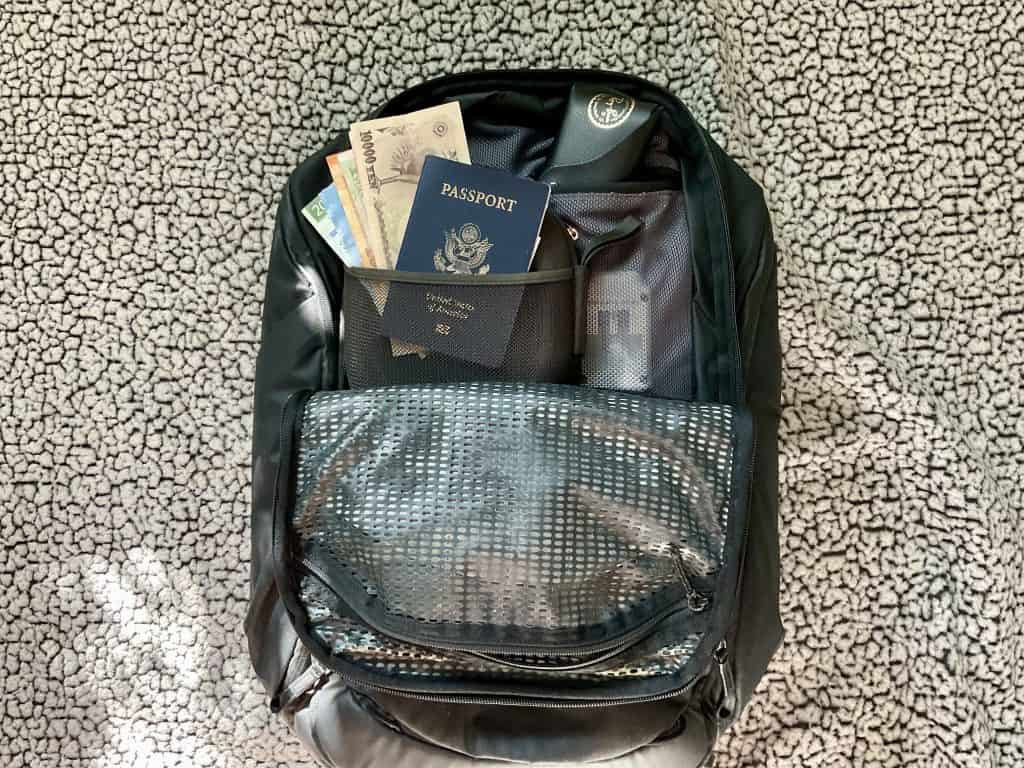 Learn how to pack a travel backpack.